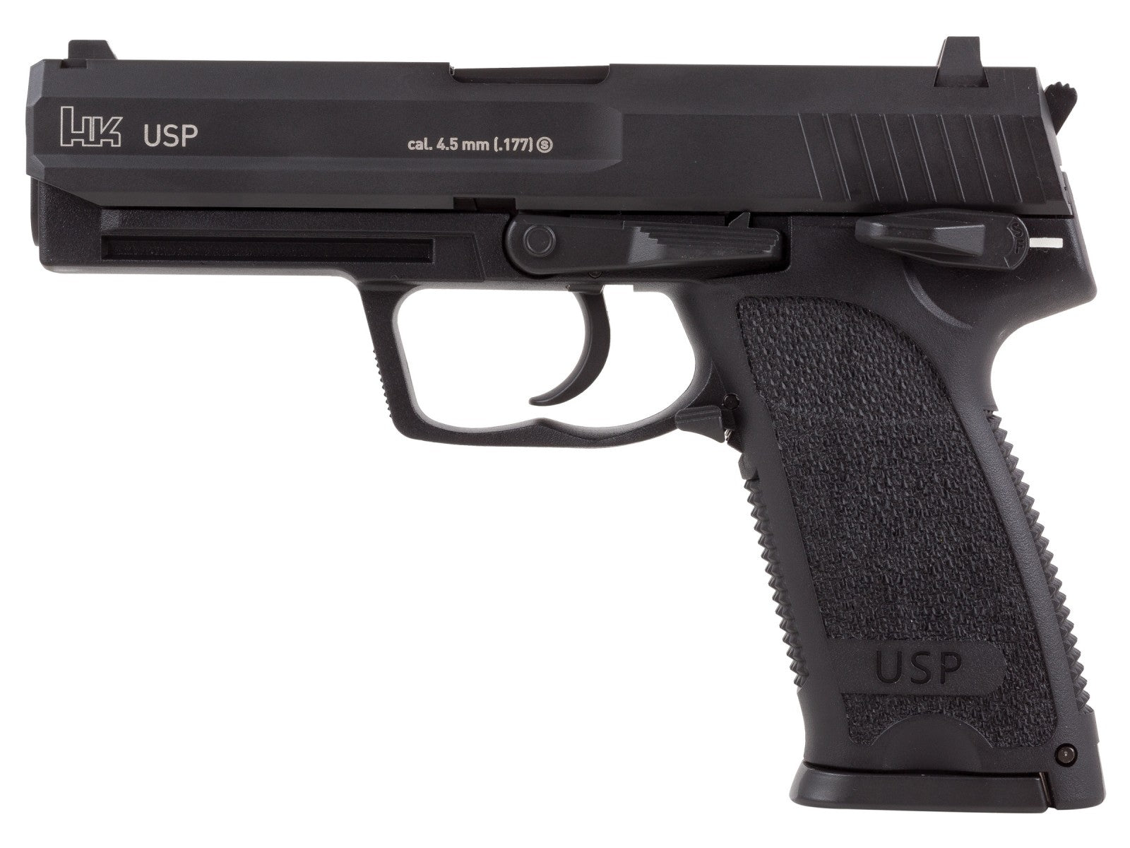 Umarex HK USP 0.177 4.5mm BBs CO2 Blowback Air Pistol &#8211; Black &#8211; 2252306