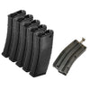 SRC SET OF 5 X 140 ROUNDS M4 / M16 AEG MID CAP MAGAZINE- SM4-125-BK