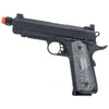 SR1911 SILENT HAWK CO2 BLOWBACK AIRSOFT PISTOL WITH CASE - CO-723