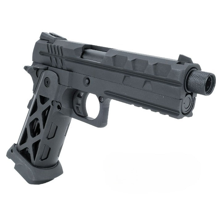 SRC TARTARUS MK II THREADED BARREL GAS BLOWBACK AIRSOFT PISTOL &#8211; GB-0762X-EX
