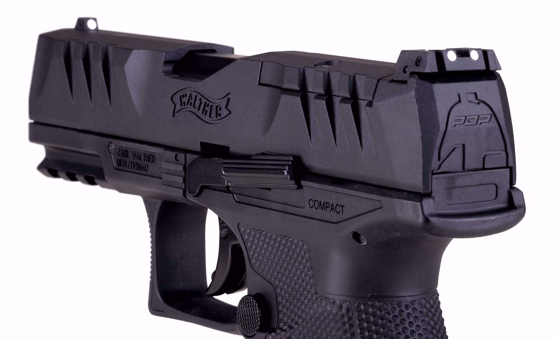 T4E WALTHER PDP COMPACT OPTICS READY PAINTBALL MARKER &#8211; .43 CAL-BLACK 4