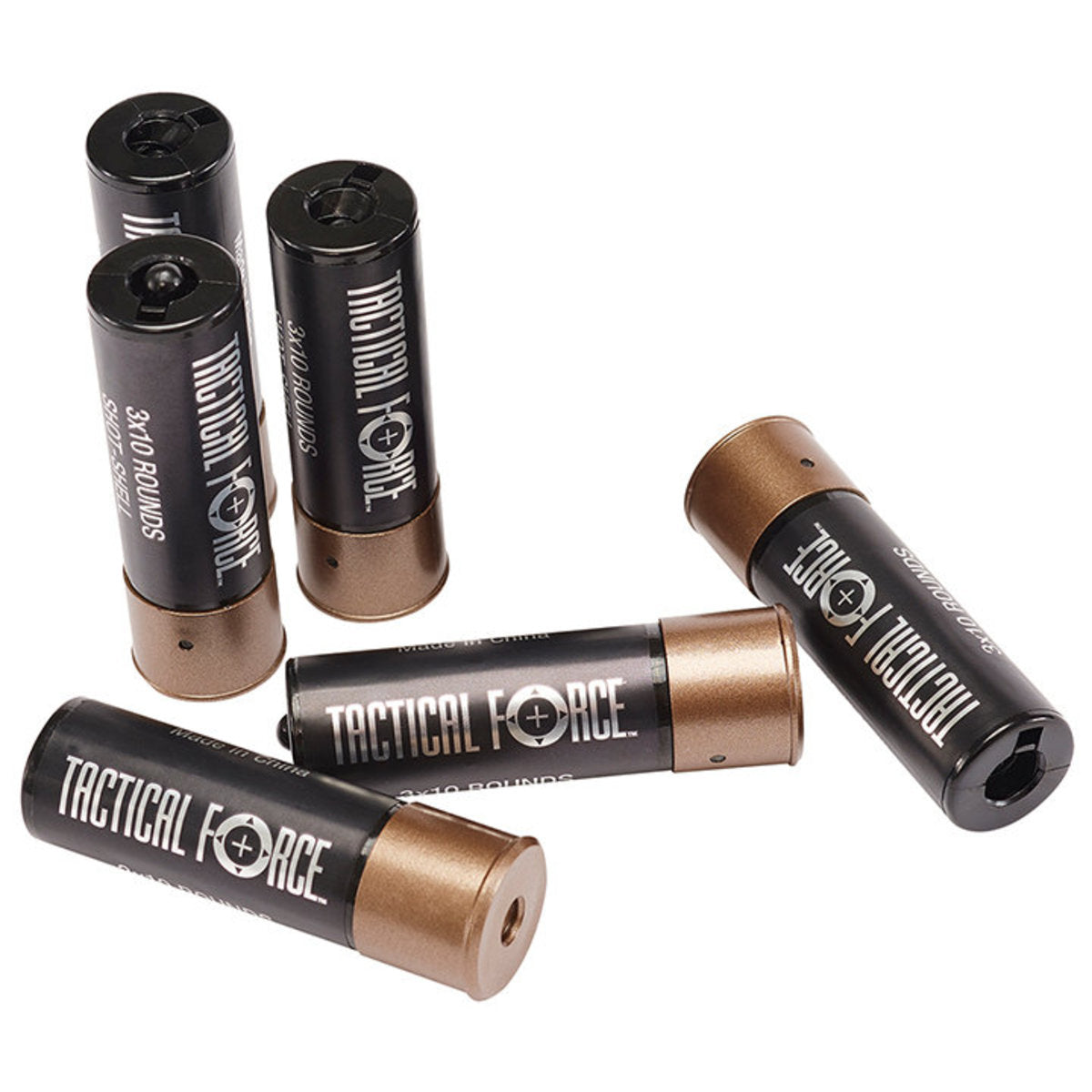 Tactical Force Tri-Shot Airsoft Shotgun Spare/Extra Shells Black &#8211; 2278995