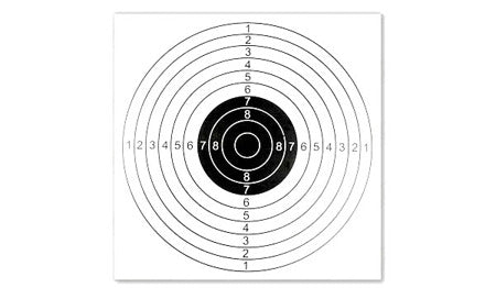 100 Card Airsoft Targets White TG-ACC-01-W