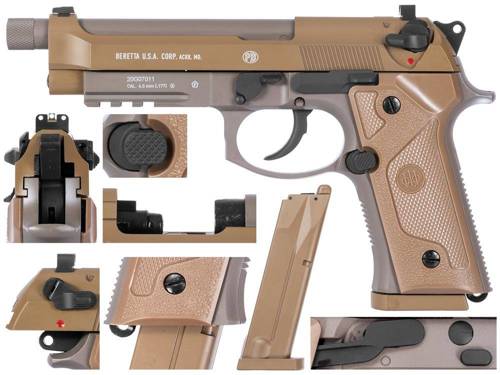 BERETTA M9A3 21RD CO2 AIRSOFT PISTOL MAGAZINE 6MM 2274311