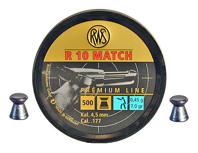 RWS MEISTERKUGELN PISTOL WADCUTTER PROFESSIOL LINE .177CAL PELLETS – 500CT – 2315034