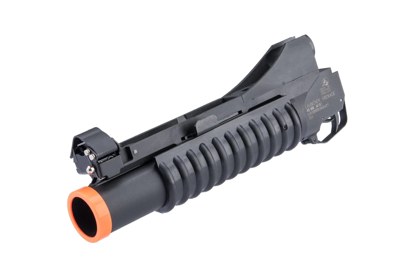 Colt M203 40mm Grenade Launcher for M4 / M16 Airsoft Rifles &#8211; Metal Barrel &#8211; Black