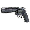 KL HERC 6 INCH TITAN AIR REVOLVER CO2 DUAL AMMO AIR PISTOL BLACK - L45-19081BX