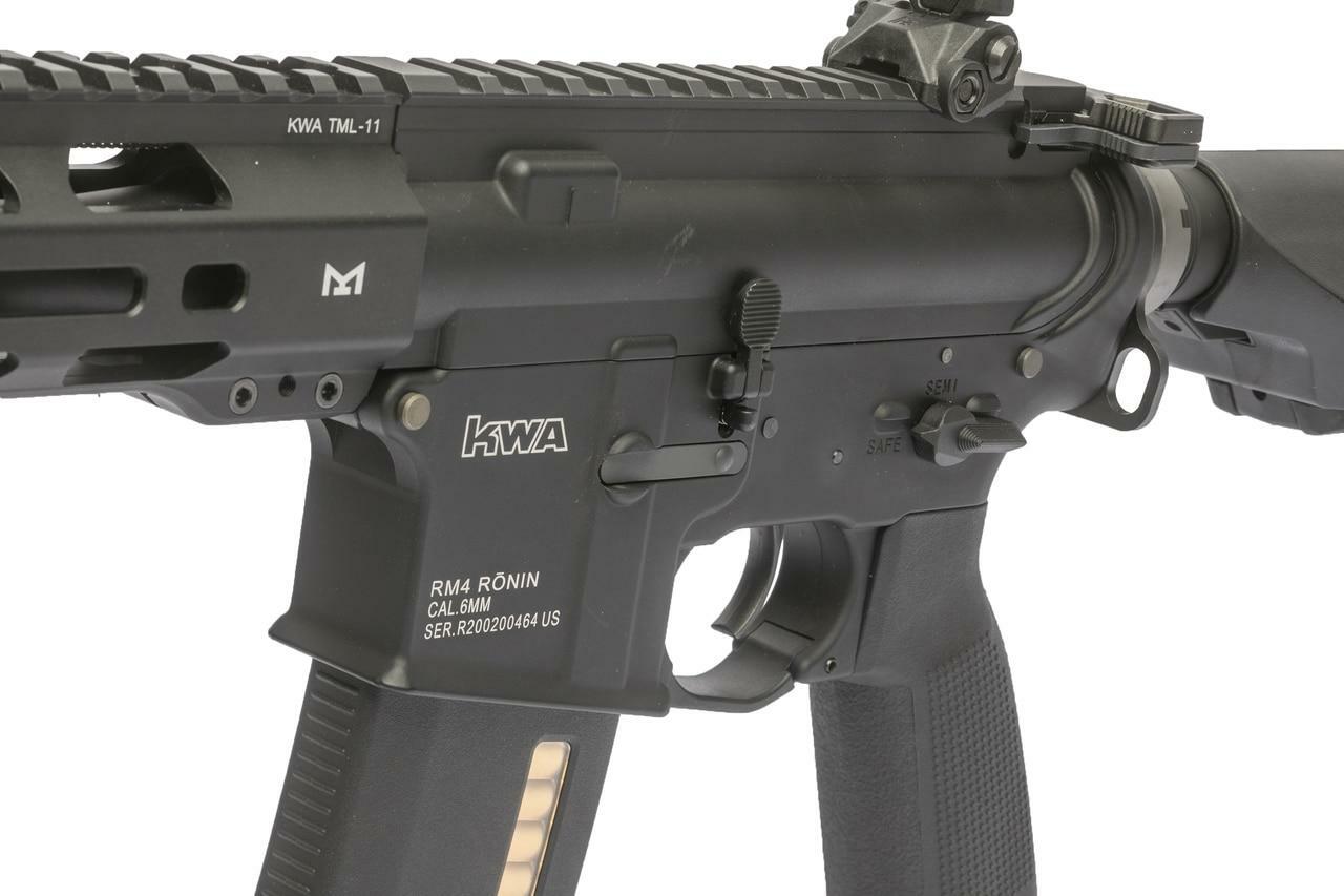 KWA AEG 3+ RM4 Ronin T10 SBR Airsoft Electric Blowback EBB Rifle &#8211; 106-01410