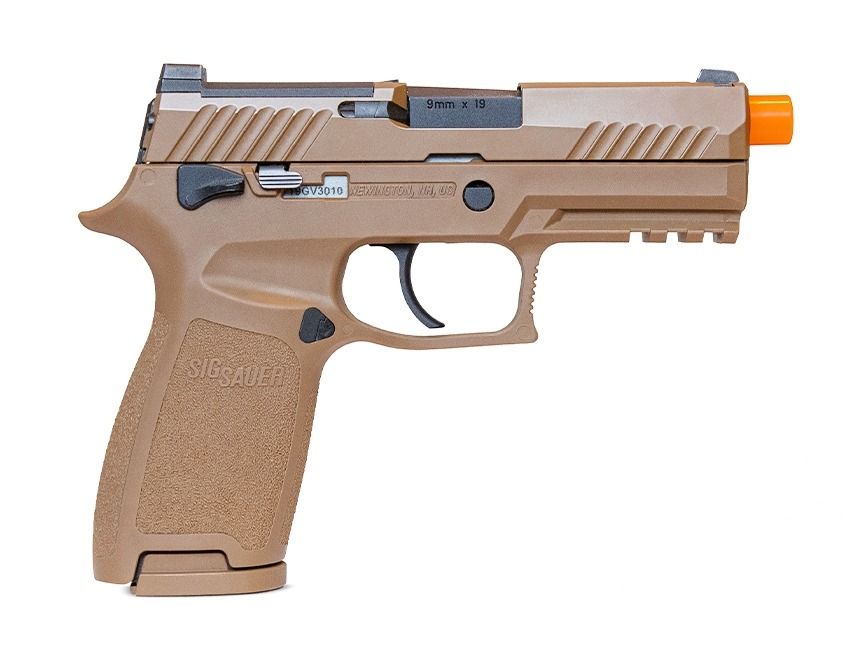 SIG SAUER PROFORCE M18 GBB AIRSOFT PISTOL TAN AIR-PF-M18GG