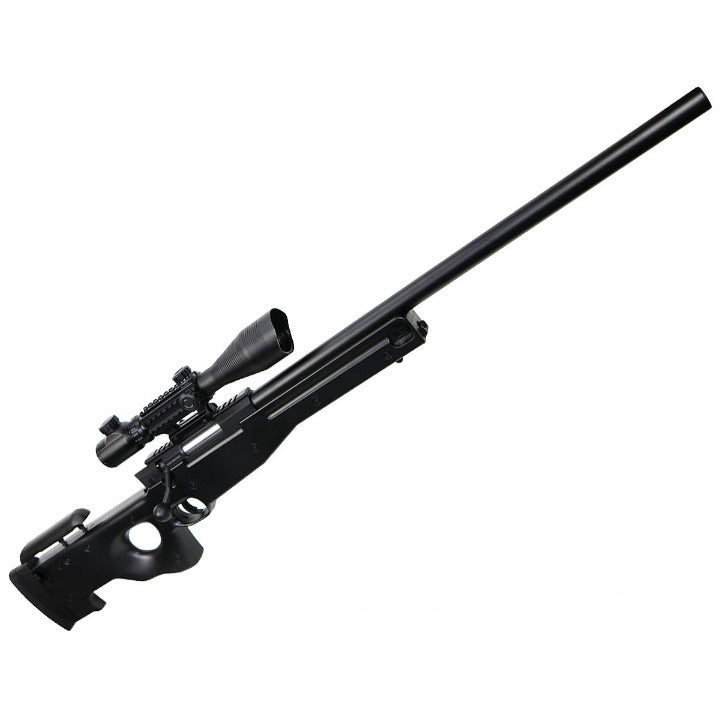 Double Eagle Airsoft Sniper Bolt Action Spring Powered Black Ops L96 Type &#8211; Rifle Only &#8211; M57