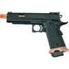 BABA YAGA Rose Gold Combat Master Hi-Capa 5.1 Blowback Airsoft Gas Pistol With Threaded Barrel