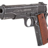 JOHN WAYNE 1911 METAL CO2 BB PISTOL - BROWN GRIPS
