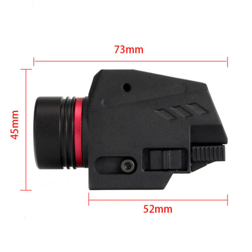 TACTICAL LED WEAPON GEN LIGHT FLASHLIGHT RED DOT LASER SIGHT &#8211; flash1