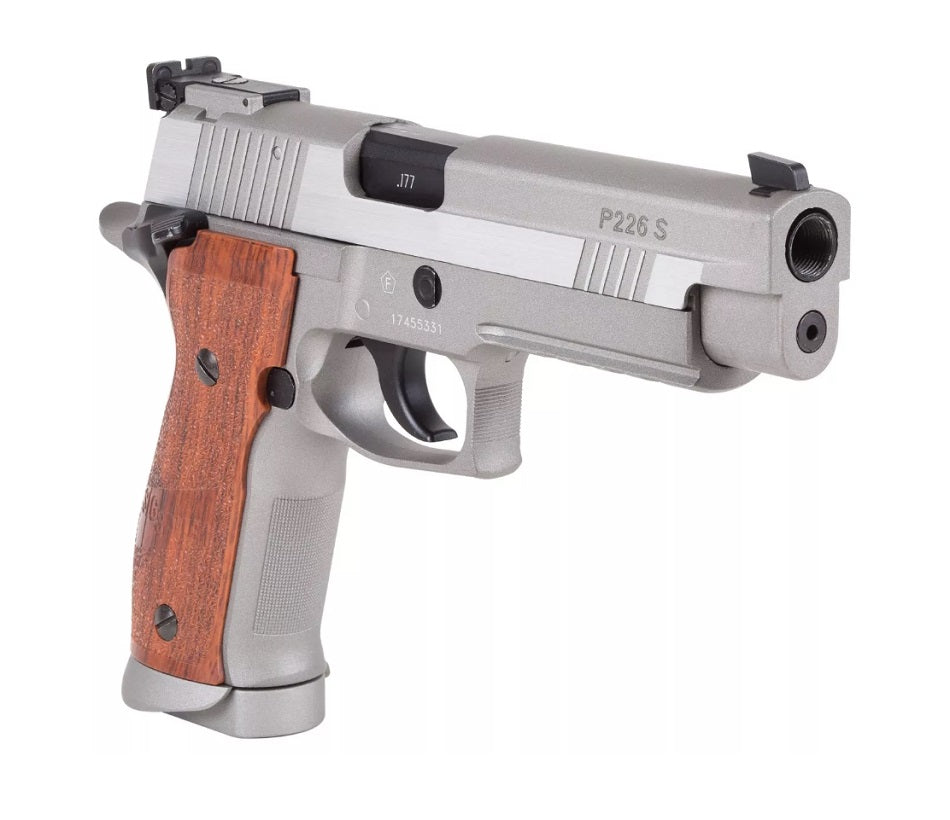 SIG SAUER P226 XFIVE CO2 ACTIONED AIR PISTOL FROM CYBER GUN 280549