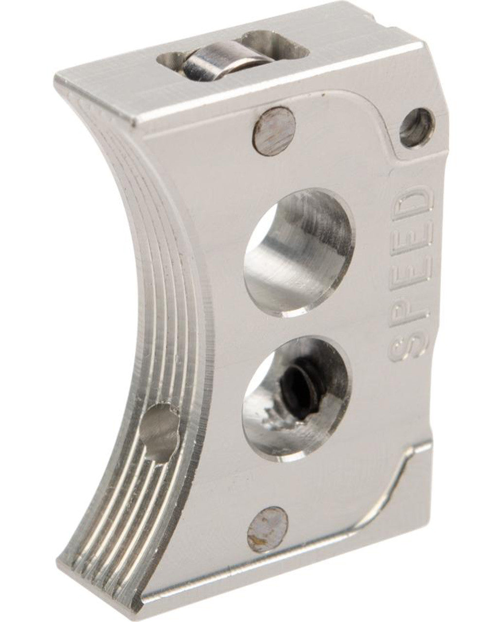 2 Hole SPEED Ball Bearing Trigger for Tokyo Marui Hi-Capa/M1911 Airsoft Gas Blowback Pistols &#8211; Silver