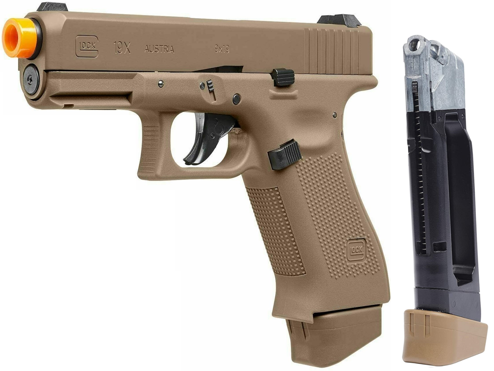 Elite Force Fully Licensed GLOCK 19X Gas Blowback Airsoft Pistol 2276328